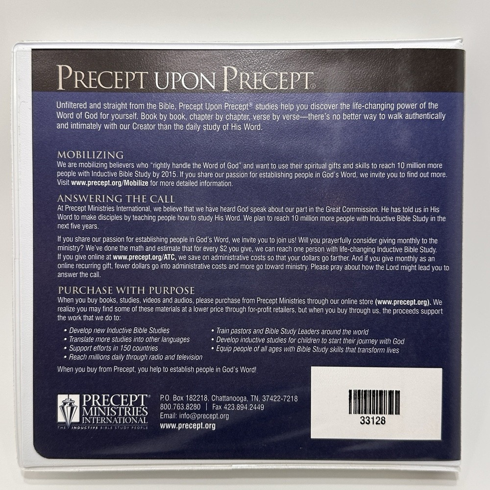 Precept Upon Precept DANIEL Part 2 Kay Arthur DVD Set Bible Study Teaching Class - Picture 2 of 10